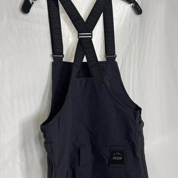 NEW DOPE Men's Snowboard Pants Notorious B.I.B Size XS Black - Picture 7 of 8